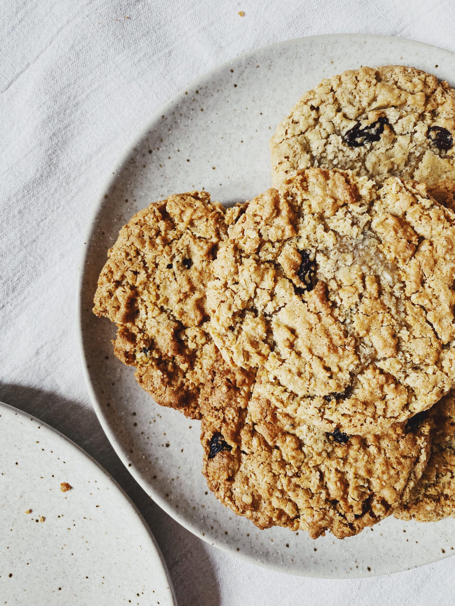 Soft and Chewy Oatmeal Cookies